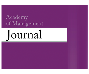 Academy of Management Journal